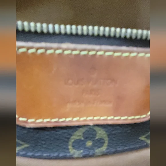 Louis Vuitton Brown Monogram Tote with Tassel Embellishments - Picture 3 of 4